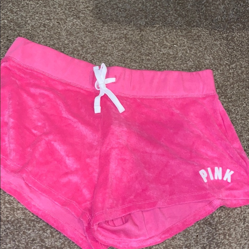 Victoria secret PINK shorts size large never worn